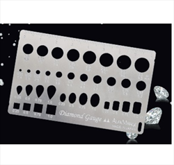 Thước đo kim cương Alfa Mirage AMC Diamond Gauge DG-03 203-090